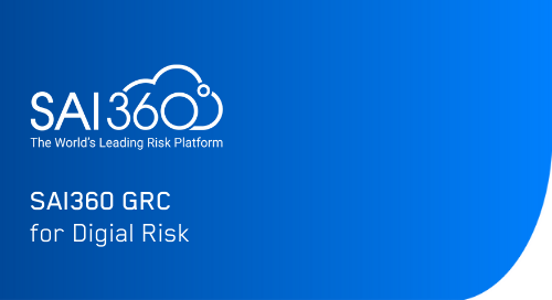 Digital Risk Management Solutions With SAI360 GRC