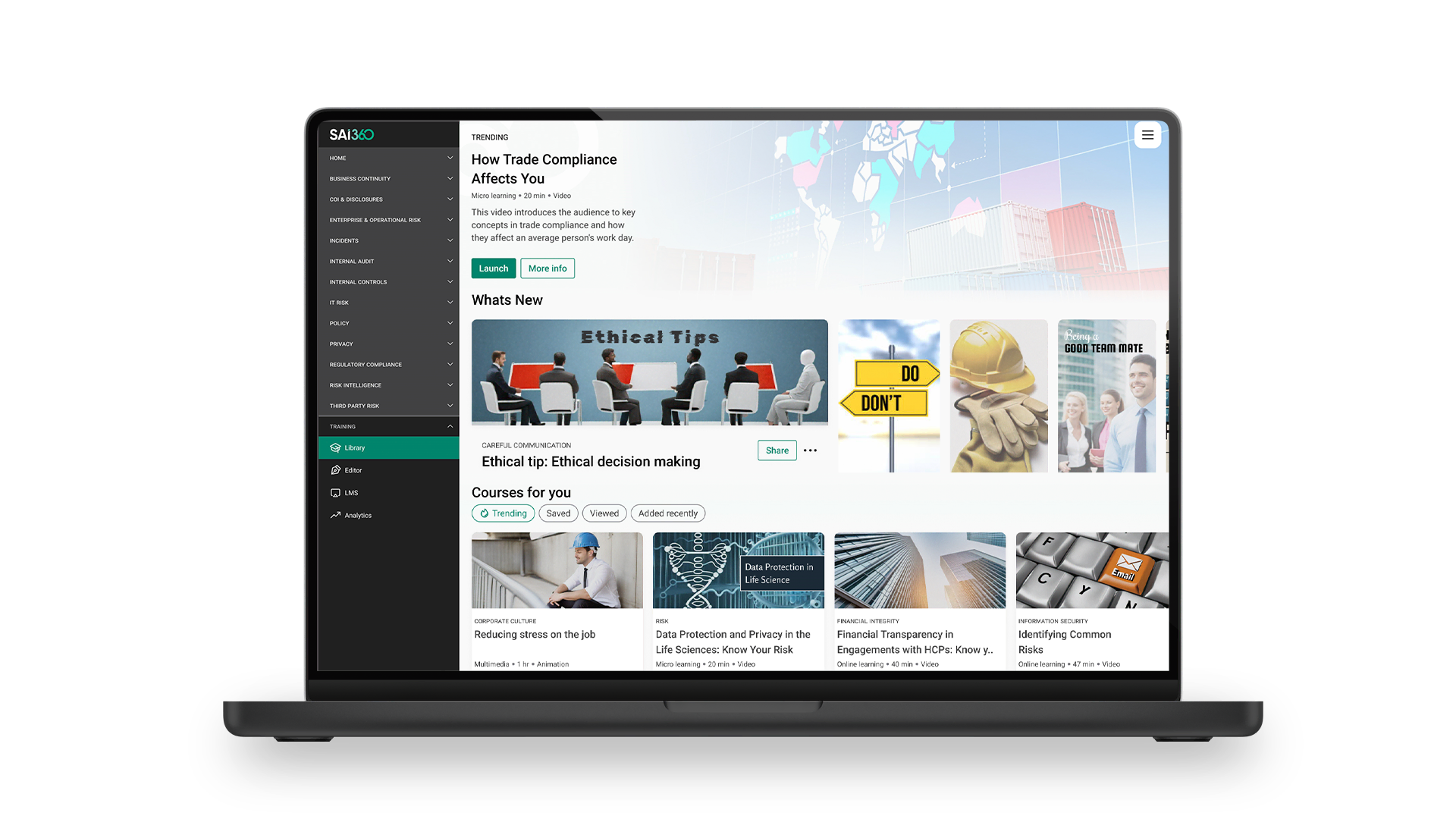 Ethics & Compliance Training